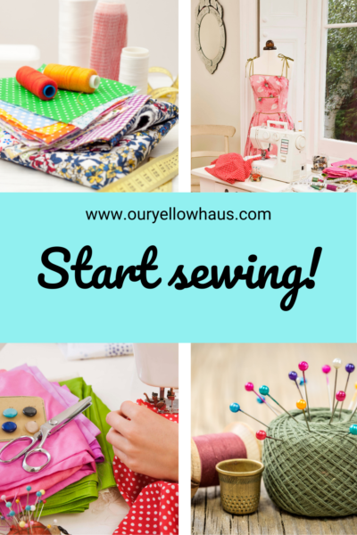 THE 12 THINGS YOU NEED TO START SEWING