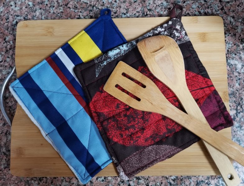 DIY Potholder with a loop